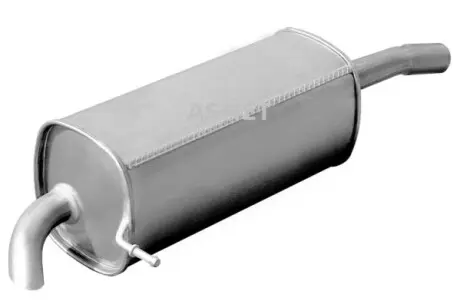 Глушник вихлопної системи задній FORD FIESTA V MAZDA 2 1.2-1.6 11.01-06.08 ASMET 07146