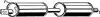 Глушник передній FORD TRANSIT 2.4D 01.00-05.06 ASMET (07227) зображення 1