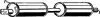 Глушник передній FORD TRANSIT 2.4D 01.00-05.06 ASMET (07241) зображення 1