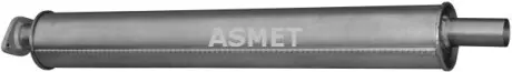 Глушник передній VOLVO C30, S40 II, V50 FORD C-MAX, FOCUS C-MAX, FOCUS II 1.6-2.0LPG 10.03-12.12 ASMET 07244