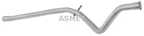 Вихлопна труба середн PEUGEOT 307 2.0D 08.00-03.07 ASMET 08063