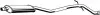 Глушник передній PEUGEOT 406 2.0D 06.98-04.04 ASMET (08068) зображення 1