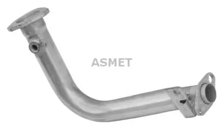 Вихлопна труба передн PEUGEOT 206 1.4 09.98-12.12 ASMET 08077