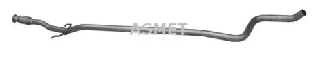 Вихлопна труба середн CITROEN C3 I, C3 PLURIEL 1.4D 02.02 ASMET 09070