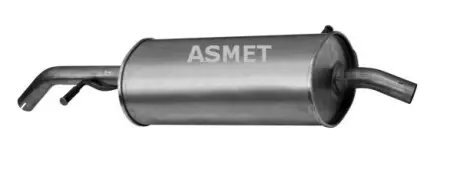 Глушник вихлопної системи задній CITROEN C2, C3 I 1.1 02.02-09.12 ASMET 09085