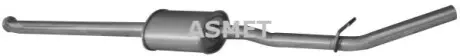 Глушник передній RENAULT KANGOO, KANGOO EXPRESS 1.4 08.97 ASMET 10064