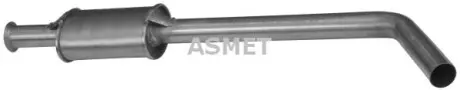 Глушник передній RENAULT MEGANE I, MEGANE I CLASSIC, MEGANE SCÉNIC, SCENIC I 1.6/1.8/1.9D 04.98-08.03 ASMET 10068
