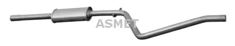 Глушник передній DACIA LOGAN RENAULT LOGAN I 1.4/1.6 09.04 ASMET 10100