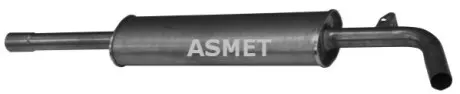 Глушник передній RENAULT MEGANE II, SCENIC II 1.6 11.02 ASMET 10103