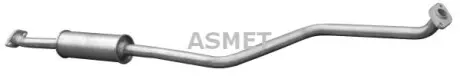 Глушник передній MAZDA 323 F VI, 323 S VI 1.5 09.98-01.01 ASMET 11041