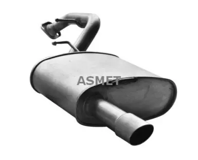 Глушник вихлопної системи задній MAZDA 5 1.8/2.0 02.05 ASMET 11051