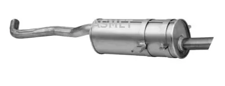 Глушник вихлопної системи задній BMW 5 (E34) 2.0 04.90-07.96 ASMET 12033