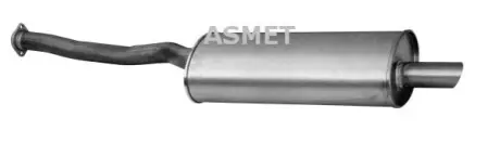 Глушник вихлопної системи задній BMW 3 (E36) 2.0/2.5 01.91-11.99 ASMET 12035