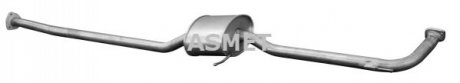 Передний глушитель, выпускная сист ASMET 13004