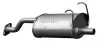 Глушник вихлопної системи задній HONDA CIVIC VI 1.4 11.95-02.01 ASMET (13017) зображення 1