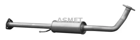 Глушник вихлопної системи середній HONDA HR-V 1.6 03.99 ASMET 13021