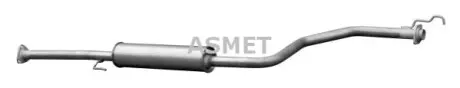 Глушник передній HONDA CIVIC VI 1.4/1.6 09.94-02.01 ASMET 13023