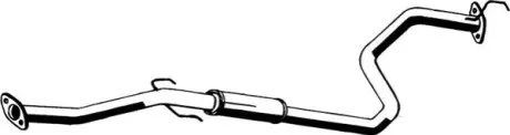 Глушник передній HONDA CIVIC VI 1.5 09.94-02.01 ASMET 13025