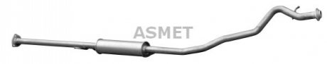 Передний глушитель, выпускная сист ASMET 13026