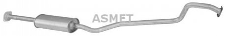 Передний глушитель, выпускная сист ASMET 14034