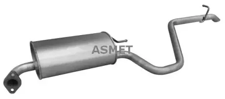 Глушник задній ASMET 15011