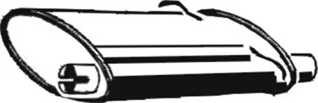 Глушник вихлопної системи задній VOLVO 740, 760, 940, 940 II 2.0-2.8 01.82-10.98 ASMET 18015