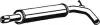 Глушник вихлопної системи задній SEAT CORDOBA, CORDOBA VARIO, IBIZA II VW POLO, POLO III CLASSIC 1.4-2.0 02.93-12.02 ASMET (19012) зображення 1