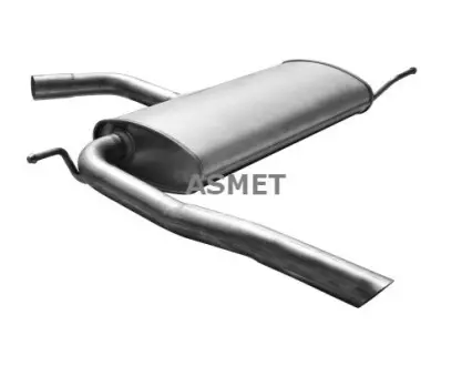 Глушник задній ASMET 19037