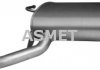 Глушник вихлопних газів (кінцевий) ASMET 20019 (фото 1)