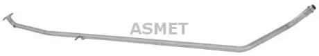 Вихлопна труба середн CITROEN C1 PEUGEOT 107 TOYOTA AYGO 1.0 06.05-09.14 ASMET 20034