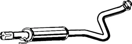 Глушник передній TOYOTA YARIS 1.3 08.99-11.05 ASMET 20038