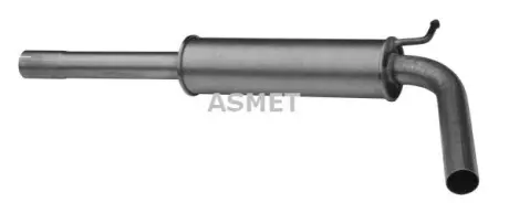 Глушник передній SEAT CORDOBA, IBIZA III SKODA FABIA I VW POLO IV 1.9D 11.99-11.09 ASMET 21004