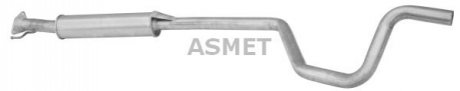 Передний глушитель, выпускная сист - (WCE103970, WCE103971) ASMET 30009 (фото 1)