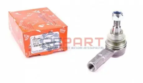 Наконечник тяги рульової Citroen C8/Jumpy/Fiat Scudo/Peugeot Expert 07- (внут.M14x1.5/наруж.M12x1.5) ASMETAL 17CT1000 Купити в Україні