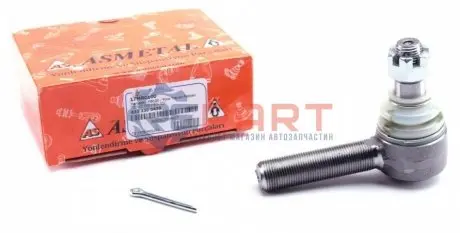 Фото Наконечник тяги рульової (L) MB100/Ford Transit -92 (Etalon поперечна тяга) ASMETAL (17MR0100) зображення 1