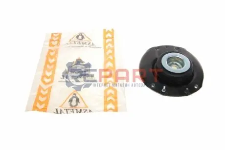 Подушка амортизатора (переднього) Peugeot 206 98- (L) ASMETAL 45PE0600 Купити в Україні