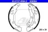 Фото Гальмівна колодка DS DS 3 CITROEN C-ELYSEE, C3 II, C3 III, C3 ORIGIN III, C4 CACTUS, DS3 PEUGEOT 208, 208 I, 208 II, 301 1.0-1.6LPG 09.09 ATE (03013705042) зображення 1