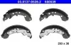 Гальмівна колодка SEAT ARONA, IBIZA V SKODA FABIA IV VW POLO VI 1.0-2.0 01.17- ATE (03013705392) зображення 2
