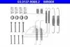 Фото Монтажний набір гальмівної колодки AUDI 80 B2, A2, COUPE B2 SEAT AROSA, CORDOBA, CORDOBA VARIO, IBIZA II, TOLEDO I VW DERBY, GOLF I, GOLF II, JETTA I, JETTA II, LUPO I 0.8-2.2 05.73-08.05 ATE (03013790082) зображення 1