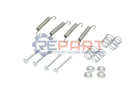 Монтажний набір гальмівної колодки CHEVROLET VECTRA OPEL ASTRA F, CALIBRA A, OMEGA B, VECTRA B SAAB 9-3, 9-5, 900 II 1.6-3.0D 09.91-06.10 ATE 03013792432