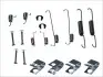 Монтажний набір гальмівної колодки DAIHATSU APPLAUSE I, APPLAUSE II, CHARADE III SUBARU JUSTY II SUZUKI BALENO, LIANA, SWIFT II, SWIFT III, SWIFT IV 1.0-1.6 06.88 ATE (03013792712) зображення 1