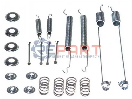 Монтажний набір гальмівної колодки NISSAN NAVARA, PATHFINDER II, PICK UP 2.4-3.5 03.86 ATE 03013792902 Купити в Україні