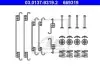 Монтажний набір гальмівної колодки (BOSCH) FIAT SEDICI SUZUKI SX4 1.5-2.0D 06.06 ATE (03013793192) зображення 1