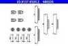 Фото Монтажний набір гальмівної колодки HYUNDAI IX35 KIA SPORTAGE III 1.6-Electric 08.09-12.15 ATE (03013793252) зображення 1