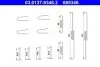 Фото Монтажний набір гальмівної колодки FIAT FULLBACK MITSUBISHI L200, L200 / TRITON, PAJERO SPORT II 2.2D-3.5 11.05 ATE (03013793462) зображення 1