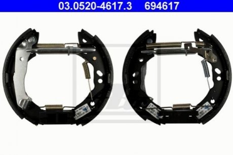 Гальмівні колодки ATE 03.0520-4617.3
