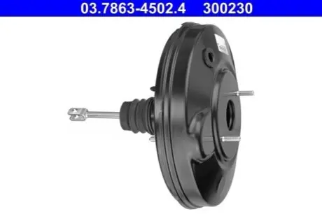 Гальмівний сервопривід RENAULT CLIO III, MODUS 1.2-2.0 09.04-12.14 ATE 03786345024