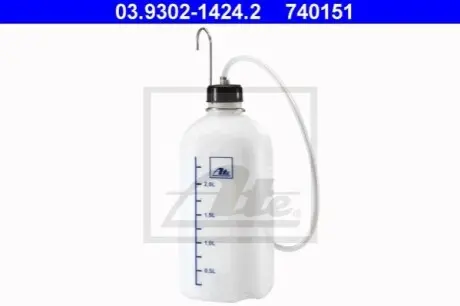 Ємності для рідини, застосування: гальмівна рідина, 2,2L ATE 03.9302-1424.2