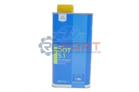 Тормозная жидкость Super DOT 5.1, 1л. ATE 03990166122 Купить в Украине