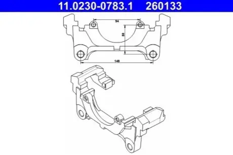 Автозапчасть ATE 11.0230-0783.1